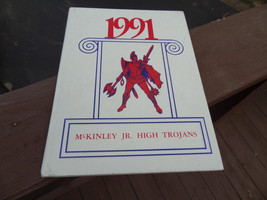 1991  MCKINLEY  JR. HIGH  TROJANS  ST. ALBANS, WEST VIRGINIA  YEARBOOK Y... - $14.99