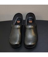 Dansko XP Professional Black Snake Skin Pattern Comfort Clogs Women&#39;s Sz... - $31.28