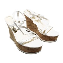 Guess Women&#39;s Deedra Cork Wedge Sandals - Effortless Style with a Touch of Elega - £22.01 GBP