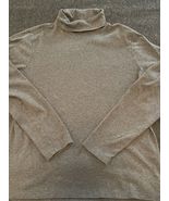 Eddie Bauer Gray Turtleneck- Size XL Tall Thick Good Quality - $288.36 MXN