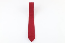Vintage 50s 60s Rockabilly Wool Blend Skinny Neck Tie Dress Tie Wedding ... - $22.72