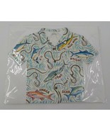 ISLAND HERITAGE LARGE BLANK GREETING CARD OCEAN FISH HOOK ALOHA SHIRT W ... - £6.15 GBP