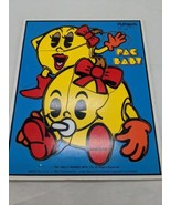 Vintage Playskool Pac Baby 15 Piece Play Time Wooden Puzzle 360-1 - €10,37 EUR