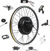 Ebikeling Waterproof Ebike Conversion Kit For Electric Bike 26&quot; Front Or Rear - £408.31 GBP