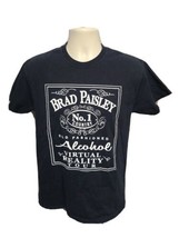 Brad Paisley Old Fashioned Alcohol Virtual Reality Tour Adult M Black TShirt - $19.80