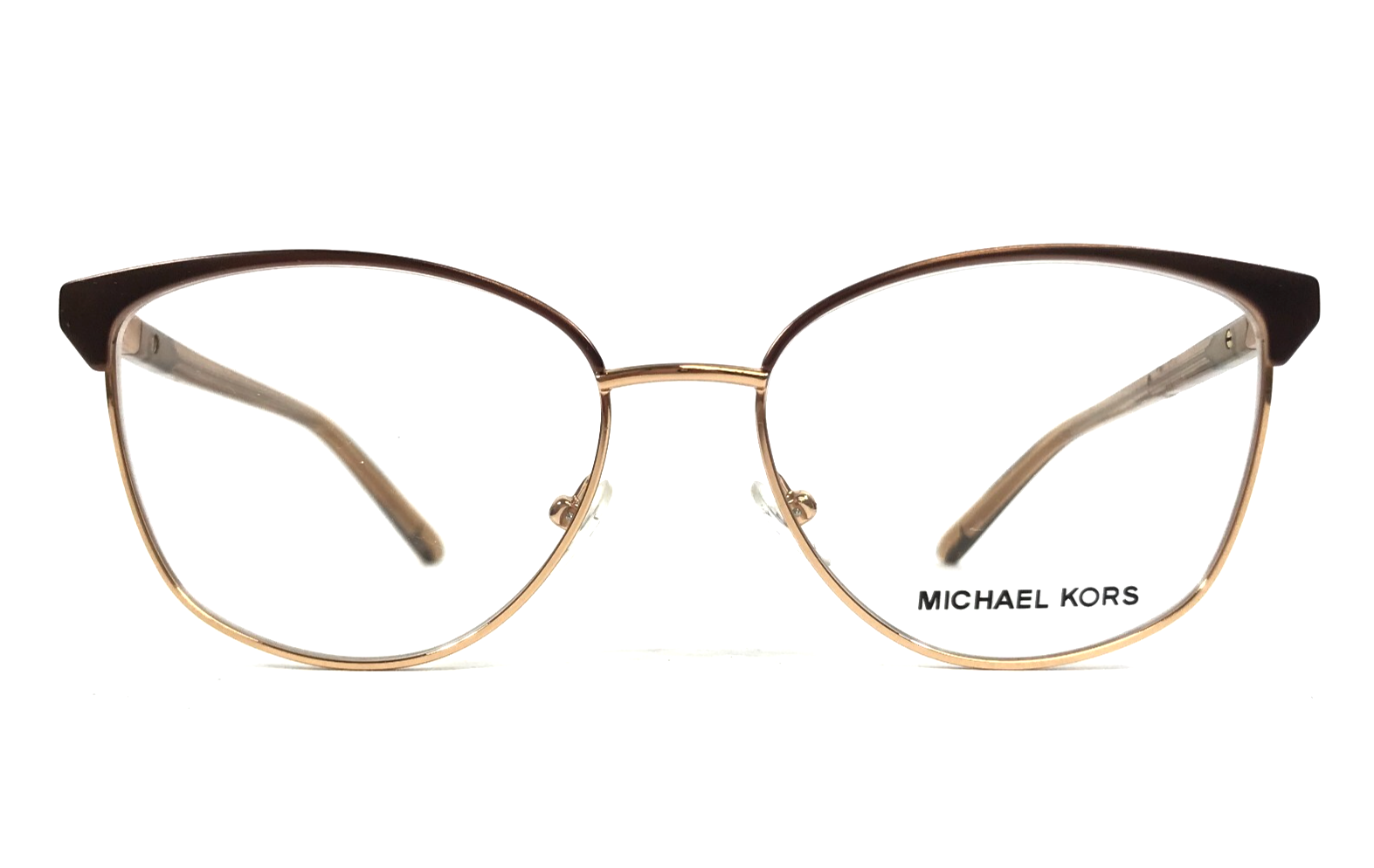 Michael Kors Eyeglasses Frames MK3053 Fernie 1108 Brown Rose Gold 52-16-140 - $64.34