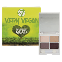 W7 Very Vegan Eyeshadow Quads Spring Spice - $78.40