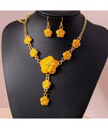 Elegant Bridal Necklace  Earrings Set for Women - $53.00 CAD