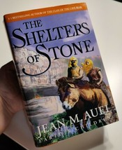 The Shelters of Stone-Earth&#39;s Children Book 5-Jean M. Auel-Hardcover Cave Bear - £16.98 GBP