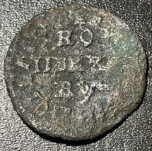 1711-1713 Russia Pyotr Peter I &#39;The Great&#39; AE Copper Kopeck Russian Empi... - £19.54 GBP