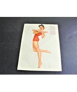 Beautiful Girl Risqué- November 1946, Original Calendar Page by Famed Pi... - $37.00