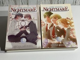 Nightmare After School Volume 9 &amp; Vol. 10, Setona Mizushiro, English Manga 2008 - £70.00 GBP