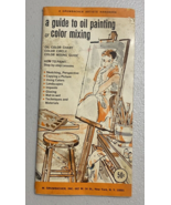 1962 Grumbacher  Guide to Oil Painting &amp; Color Mixing How to Paint - $22.61