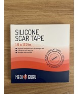 Silicone Scar Tape  1.6&quot; x 120&quot; Improves appearance of damaged skin NEW - £12.57 GBP