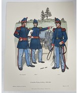 Vintage 11x14 Military Uniforms Set of (9) Prints - $57.43 CAD