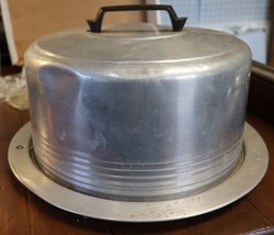 Vintage Regal aluminum cake cover 14 by 9 inches  - $68.00