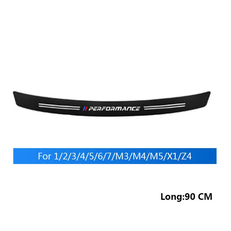 Carbon fiber car trunk bumper m sticker for bmw e84 f48 f39 f25 g01 f26 g02 thumb200
