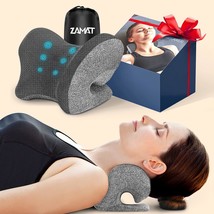 ZAMAT Neck and Shoulder Relaxer w/Magnetic Therapy Pillowcase, Neck Stretcher Ch - £43.85 GBP