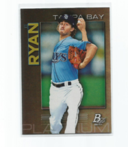 Joe Ryan (Tampa Bay Rays) 2020 Bowman Platinum Prospects Card #TOP-50 - £3.95 GBP