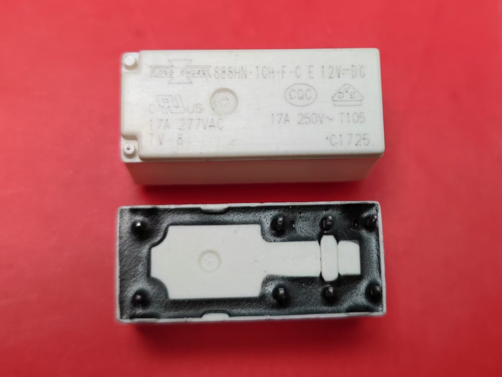 888HN-1CH-F-C E, 12VDC Relay, SONG CHUAN Brand New!!