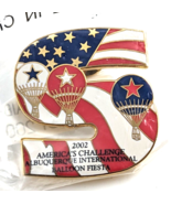 2002 America&#39;s Challenge Albuquerque Int&#39;l Balloon Fiesta Pin Stars Stri... - €11,05 EUR