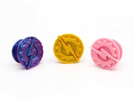 Lightning Bolt Croc Charm (Set of 3) - $5.60 CAD