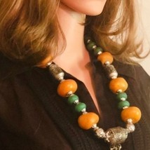 Moroccan Berber Statement Necklace - £63.29 GBP