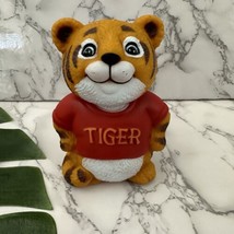 Hallmark Vintage Shirt Tales Gang Pussycat Tiger Rubber Squeaky Toy 1981 - £13.13 GBP