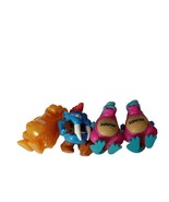 Yowie 2 Squish, 1 Boof, 1 Gnash Animal Figurine Lot Collectible Loose Toys - $185.31 MXN