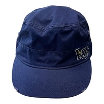 Tampa Bay Rays Cadet Style Hat Cap Adjustable Navy Blue TB Logo – Excellent - $297.04 MXN