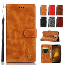 Leather Wallet Case Cover For XiaoMi POCO F1 CC9e Redmi 6Pro S2 Note 5 P... - £43.59 GBP