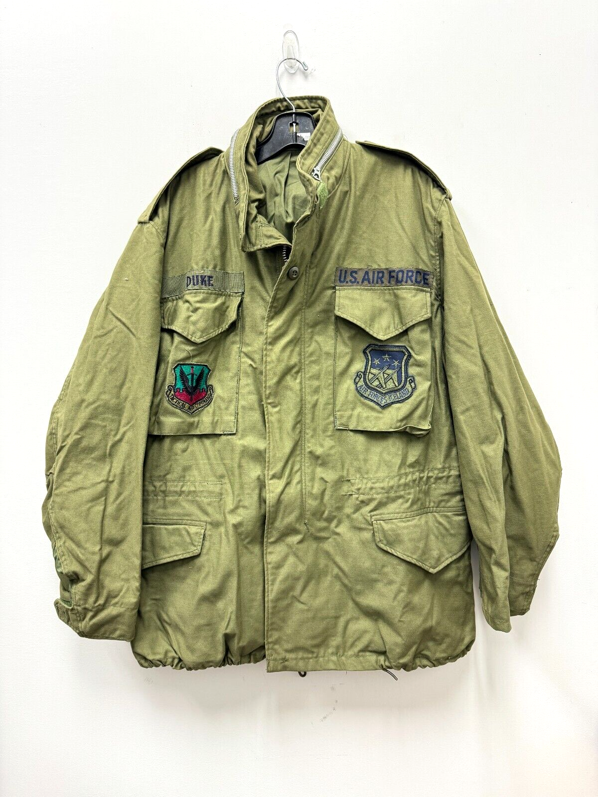 GENUINE USGI 1970 COAT COLD WEATHER FIELD OG-107 M-65 JACKET - MEDIUM RE... - $794.75