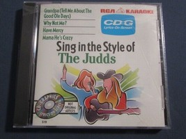 RCA KARAOKE SING IN THE STYLE OF THE JUDDS NEW* CD+G GRAPHICS LYRICS ON ... - £7.72 GBP