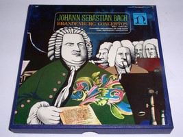 Bach Brandenburg Concertos Reel To Reel Tape Vintage 4 Track Nonesuch 3 3/4 IPS - £37.61 GBP