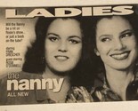 Nanny Tv Guide Print Ad Fran Drescher Rosie O’Donnell TPA12 - £4.66 GBP