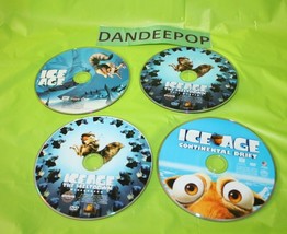 4 Ice Age DVD Movies The Meltdown Full Screen Widescreen Continental Drift  - £14.46 GBP