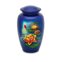 Lotus 220 Cubic Inches Large/Adult Funeral Cremation Urn for  Ashes - $135.00