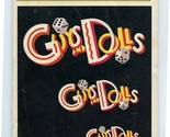 Guys and Dolls Playbill Martin Beck Theatre Nathan Lane, Peter Gallagher  - $11.88