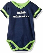Gerber NFL Seattle Seahawks Baby Dazzle Bodysuit size 0-3 Month 1 piece - £15.62 GBP