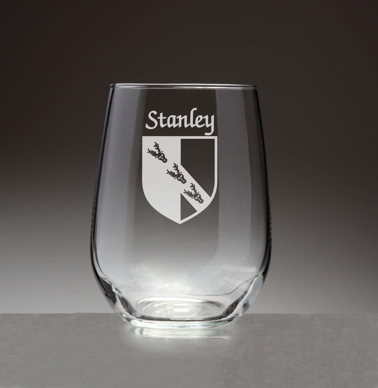 Stanley Irish Coat of Arms Stemless Wine and similar items