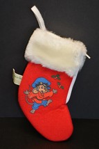 Vintage 1986 McDonald An American Tail Fievel Mouse Gift Card Christmas Stocking - £5.41 GBP