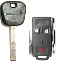 GMC 2014-2019 B119 Transponder key + 3 Button Remote Fob M3N-32337100 A+++ - £29.41 GBP