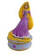 Disney Tangled Rapunzel Coin Bank Plastic Figure Princess Piggy Bank - $16.20
