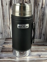 VTG Black Aladdin Stanley 24 oz Wide Mouth Thermos w/ Handle A-1350B -Ba... - £11.39 GBP