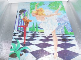BARBIE Ballerina Whitman 11 x 15 Ken jigsaw puzzle 1980 4605 - £19.46 GBP
