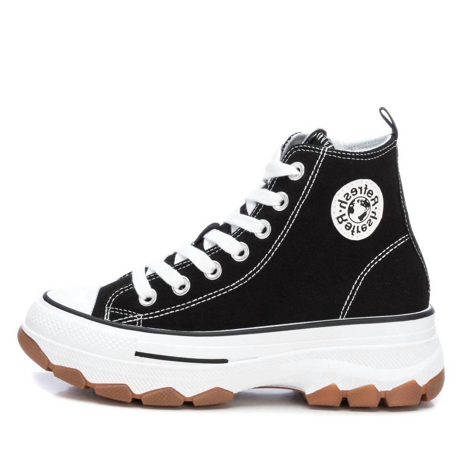 Xti Women&#39;s Canvas Ankle Boots Black - $71.00