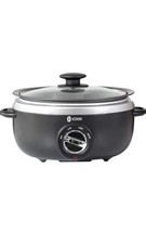 USC-35-OP001BK 3.5 Quart Slow Cooker,Aluminium Sear/Sauté Stew Pot Stovetop safe - £44.30 GBP