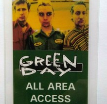 Green Day Backstage Pass Original Punk Rock Music Tour 1990 Photo All Access - £16.20 GBP