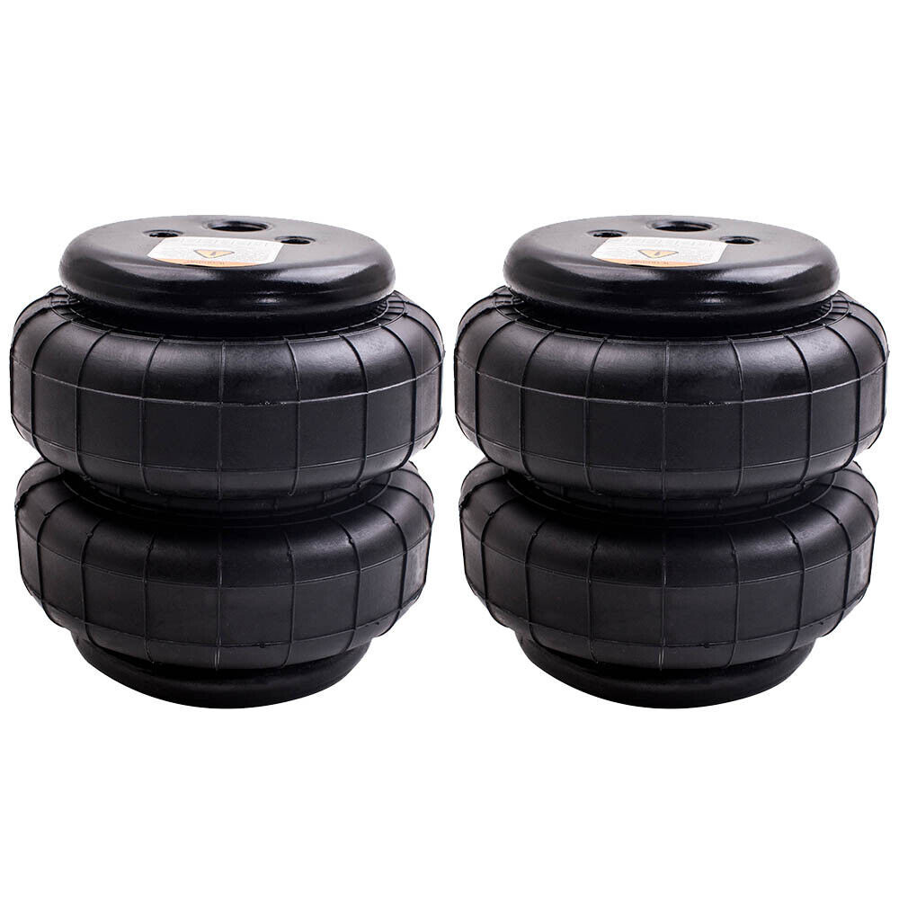 Primary image for Pair Air Suspension Bags Standard 2500 lb 1/2"npt For Single Port Heavy Duty
