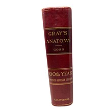 Gray&#39;s Anatomy 100th Year Twenty-Seventh Edition 1961 - Vintage Medical Book - £17.98 GBP